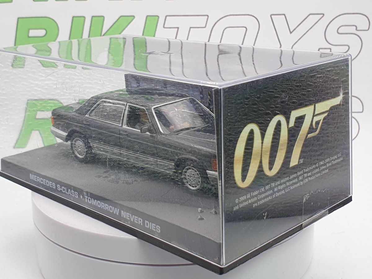 Mercedes Benz S Klass W 126 Edicola 1/43 Nero - RikiToys - Edicola
