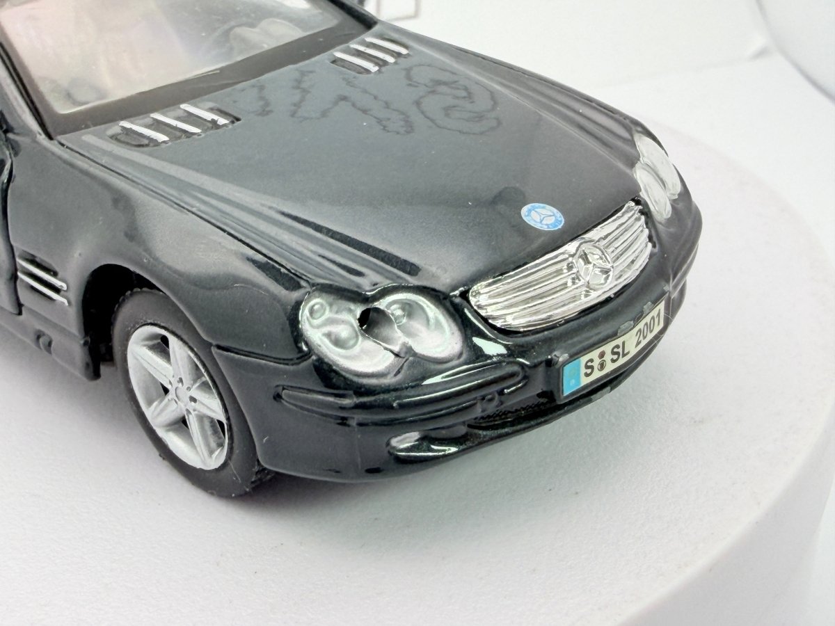 Mercedes Benz SL Klass Maisto 1/38 Nero - RikiToys - Maisto