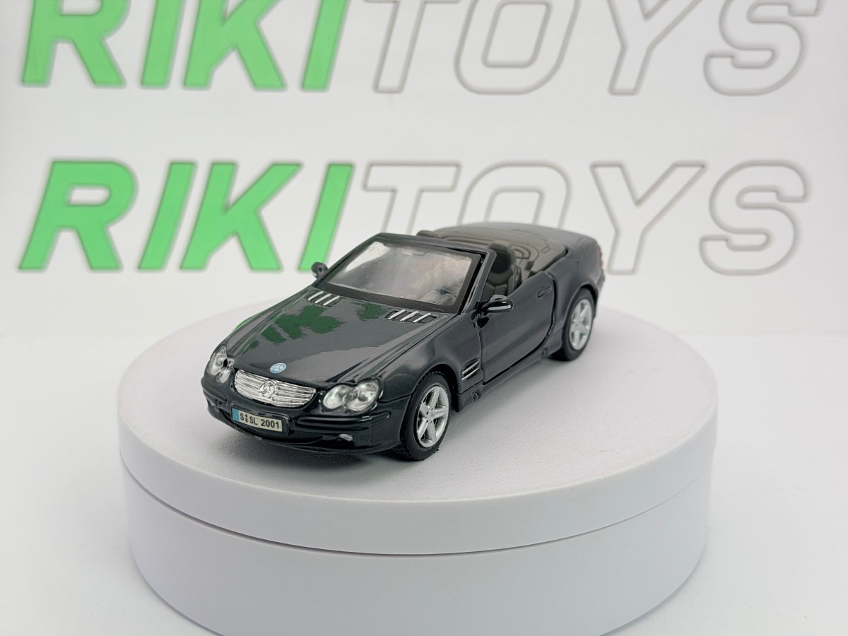 Mercedes Benz SL Klass Maisto 1/38 Nero - RikiToys - Maisto