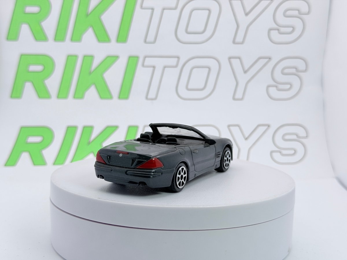 Mercedes Benz SL Klass R 230 Maisto 1/43 Grigio metallizzato - RikiToys - Maisto#