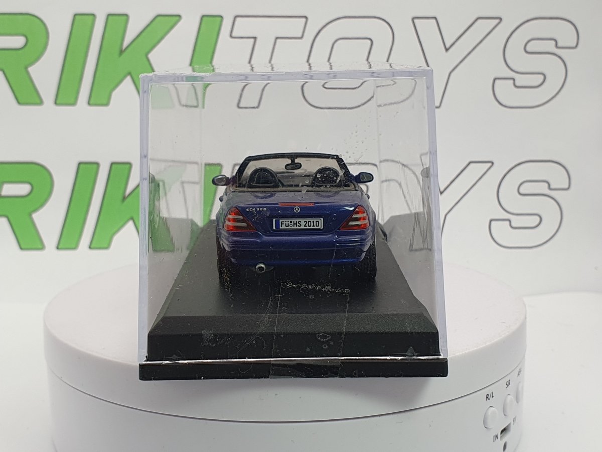 Mercedes Benz SLK 200 1a serie Edicola 1/43 Blu 1997 - RikiToys - Edicola#