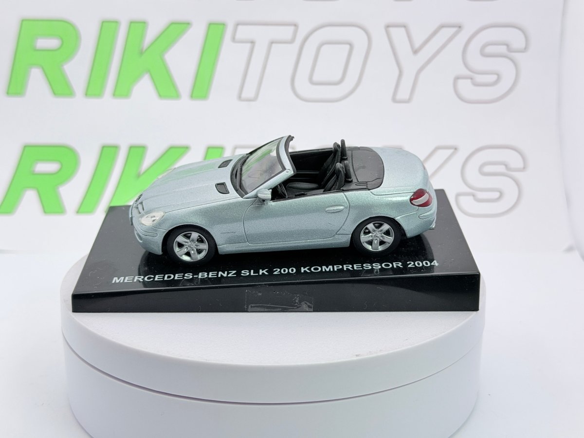 Mercedes Benz SLK 200 K R 171 Edicola 1/43 Azzurro metallizzato 2004 - RikiToys - Edicola#