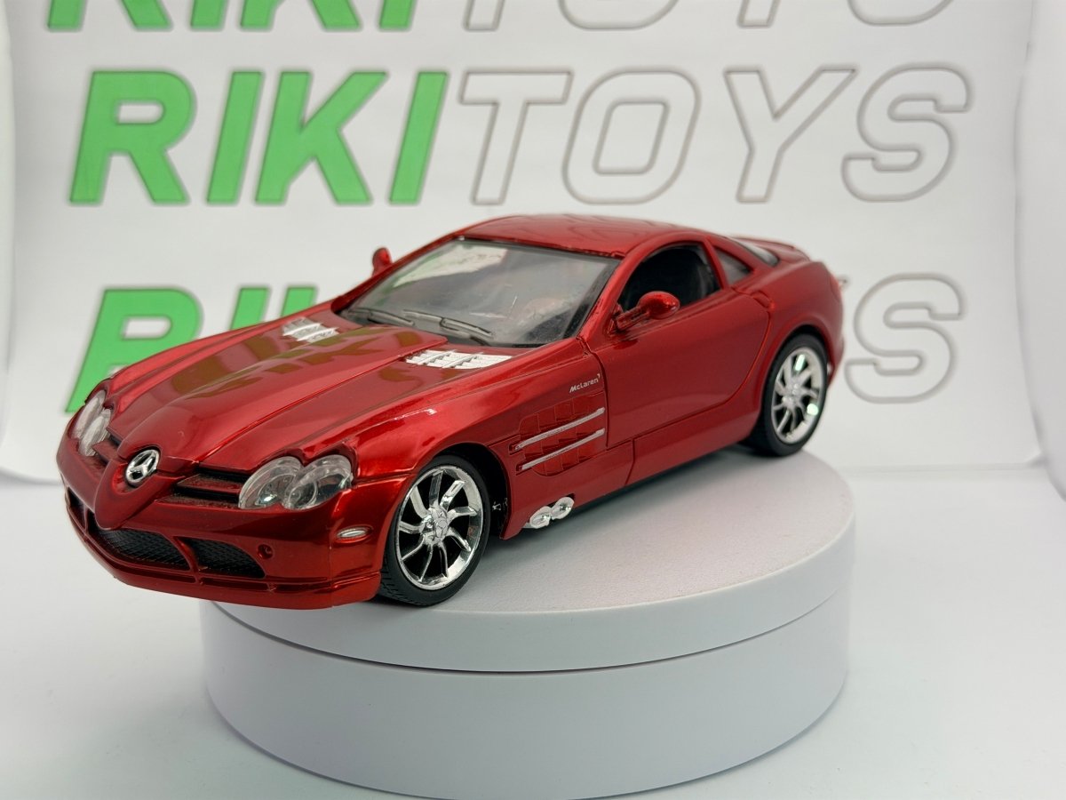 Mercedes Benz SLR AMG Mc Laren Sccji 1/24 Rosso metallizzato - RikiToys - Sccji