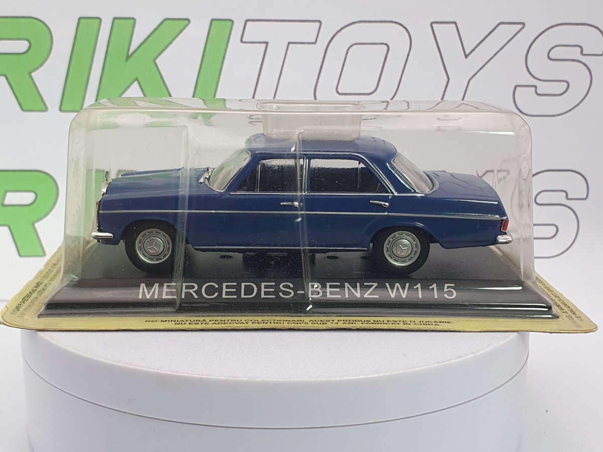 Mercedes Benz W 115 220 Edicola 1/43 Blu - RikiToys - Edicola