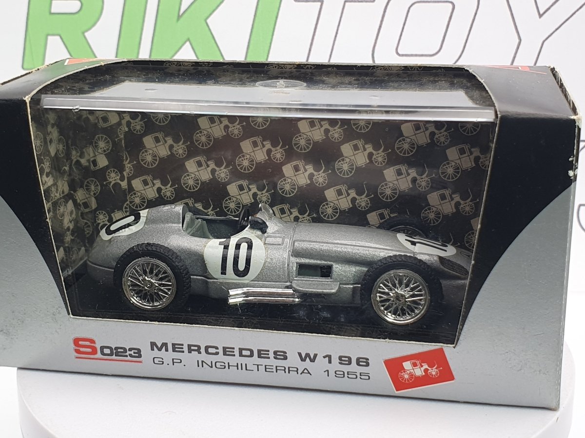 Mercedes Benz W 196 Brumm 1/43 Argento 1955 - RikiToys - Brumm