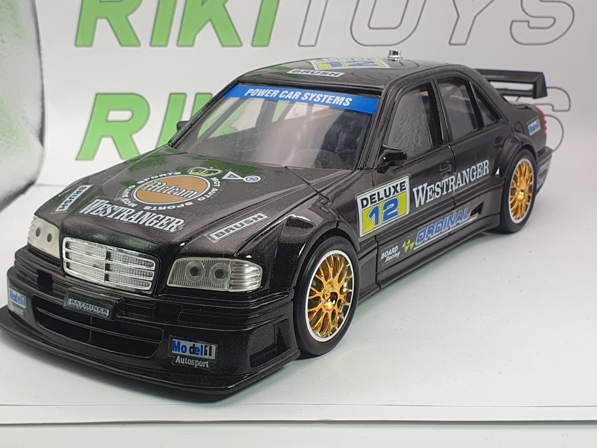 Merceds Benz Serie C DTM 1/18 Nero 1993 - RikiToys - RikiToys