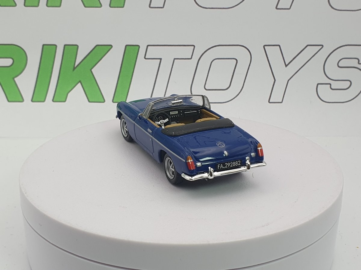 MG B Cabrio Edicola 1/43 Blu 1967 - RikiToys - Edicola