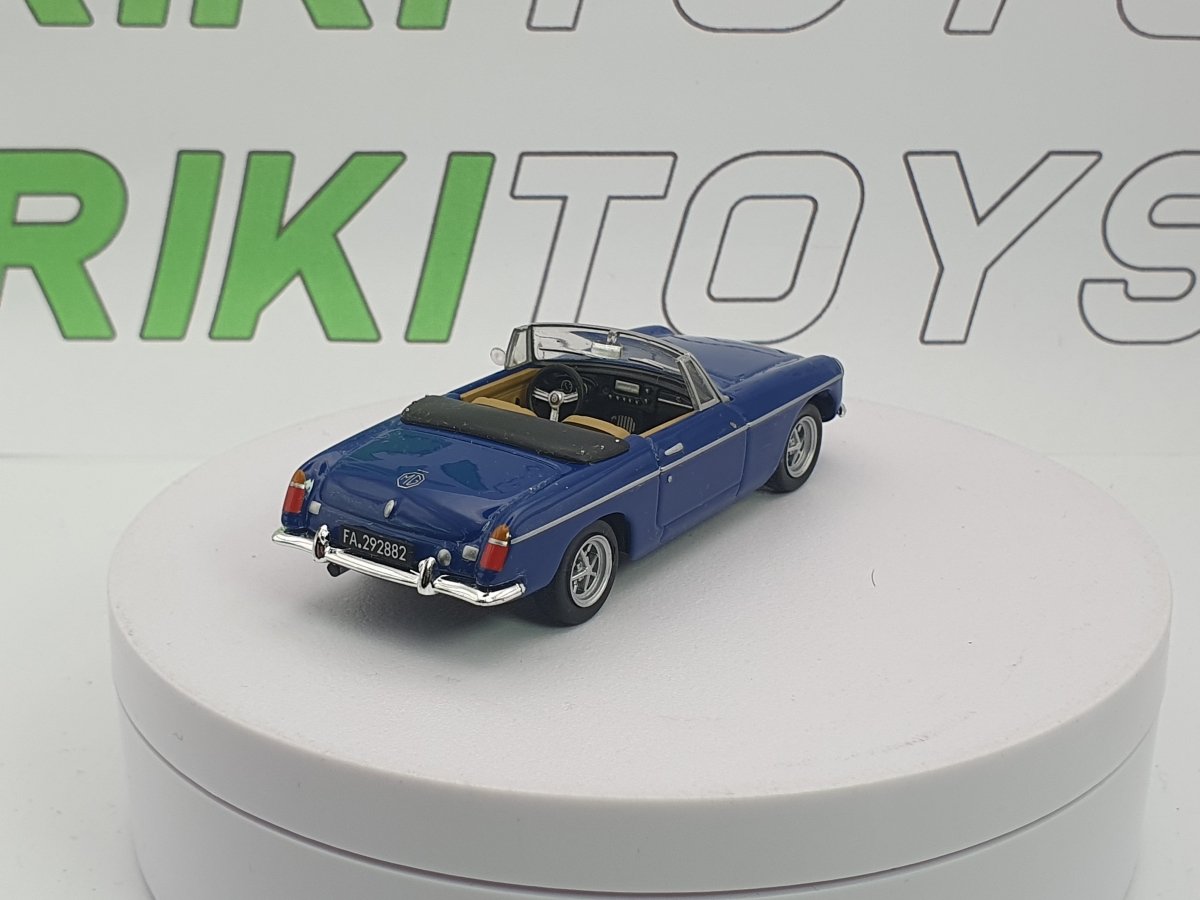 MG B Cabrio Edicola 1/43 Blu 1967 - RikiToys - Edicola