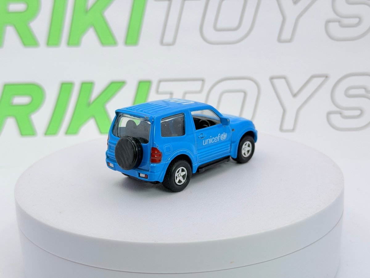 Mitsubishi Pajero 3p Welly 1/60 Azzurro - RikiToys - Welly