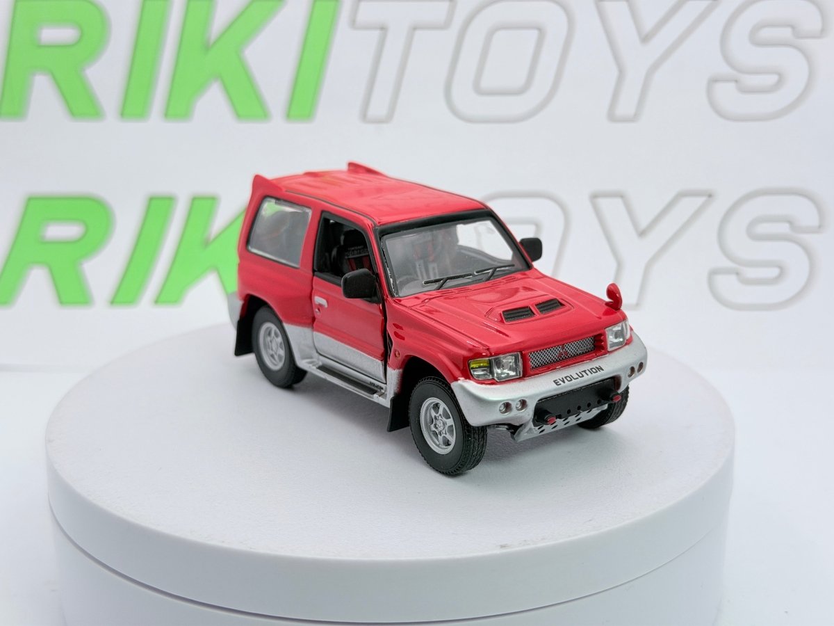 Mitsubishi Pajero Evolution Schuco 1/43 Rosso - RikiToys - Schuco
