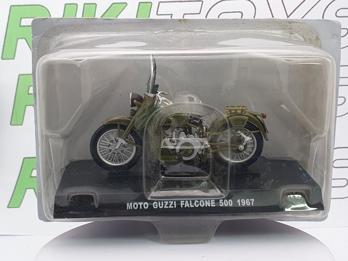 Moto Guzzi Falcone 500 Starline 1/24 Verde 1967 - RikiToys - Starline