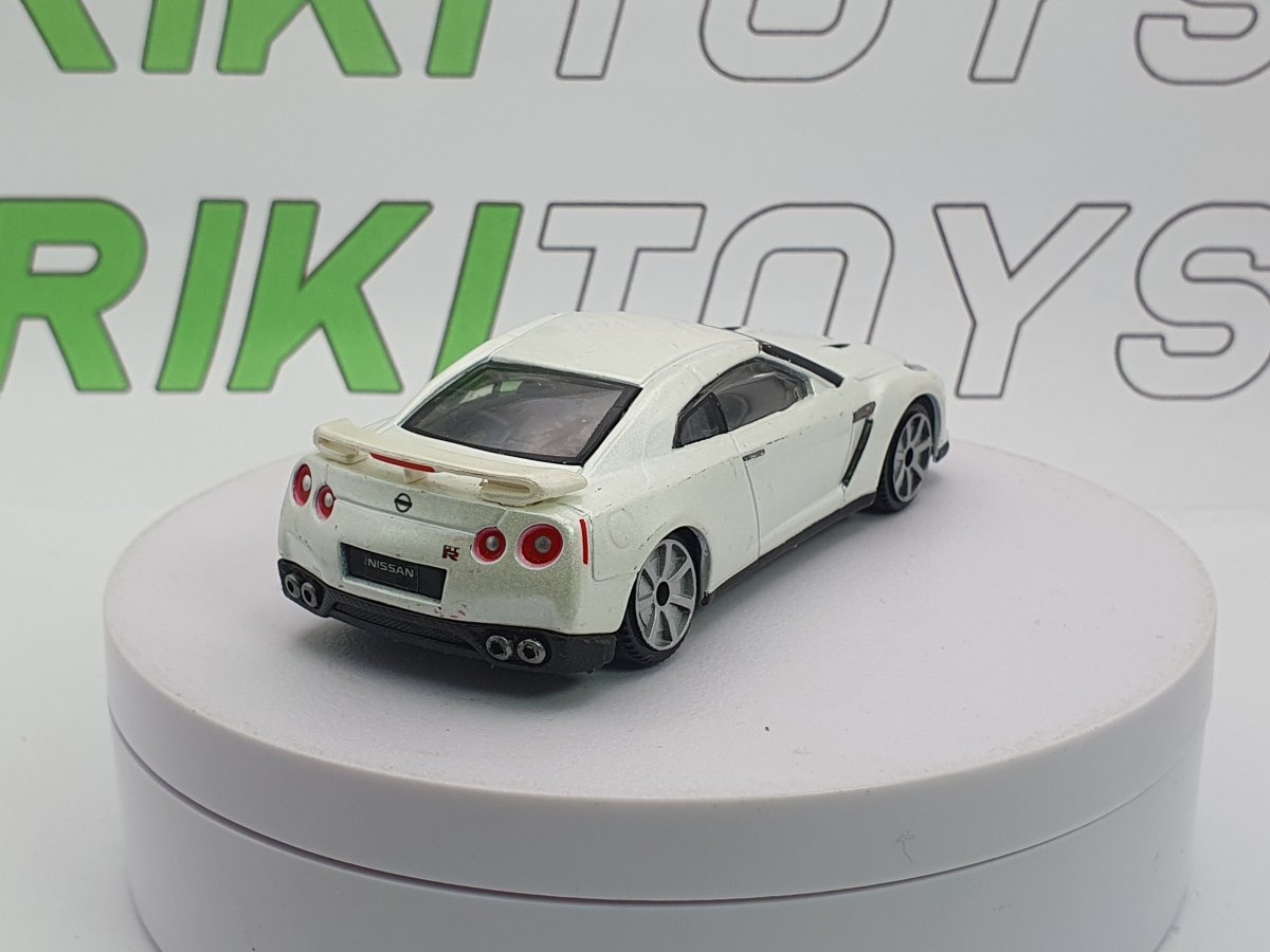 Nissan GT - R Burago 1/43 Bianco 2009 - RikiToys - Burago