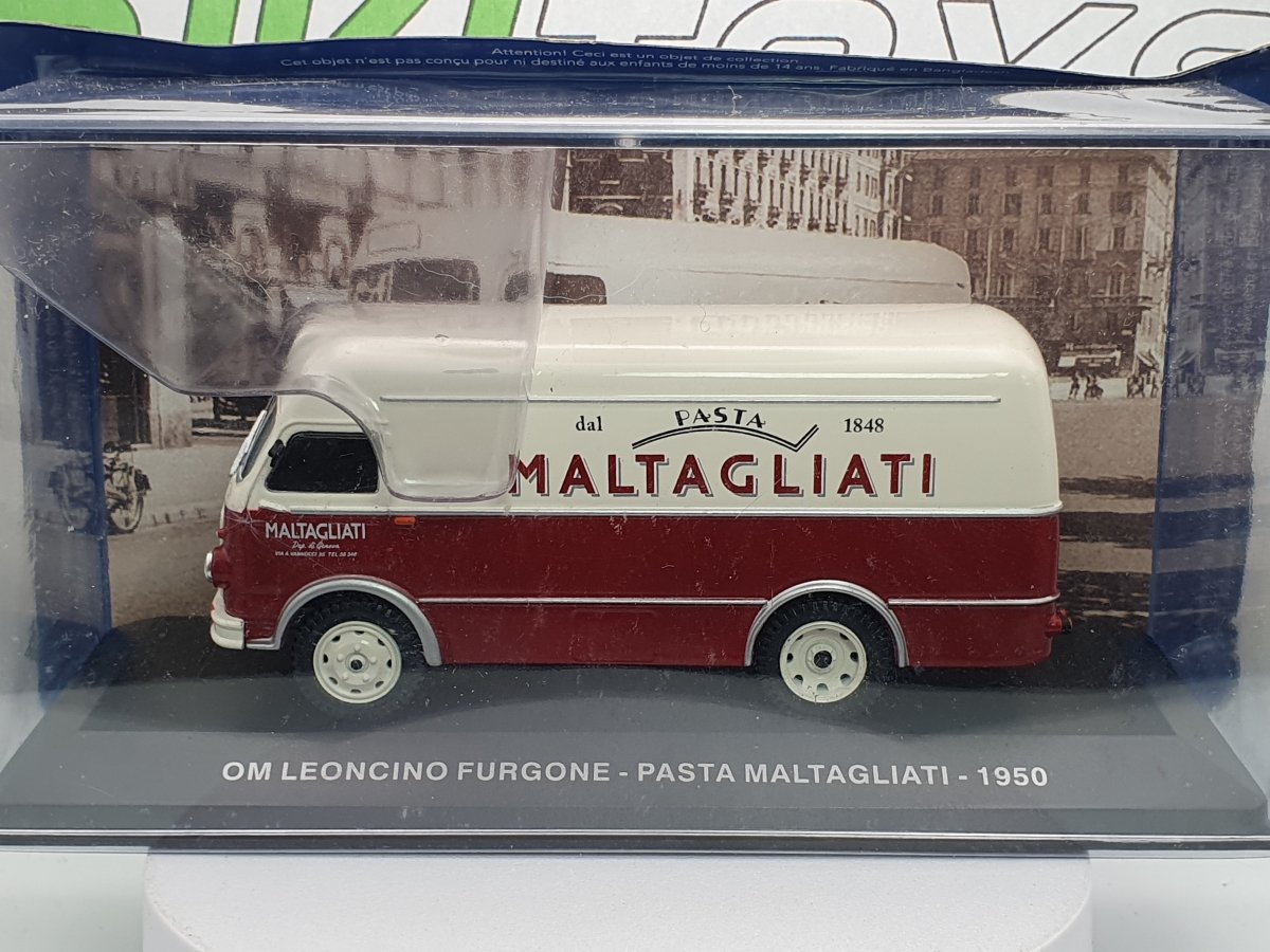OM Leoncino Maltagliati 1950 Edicola 1/43 - RikiToys - Edicola#