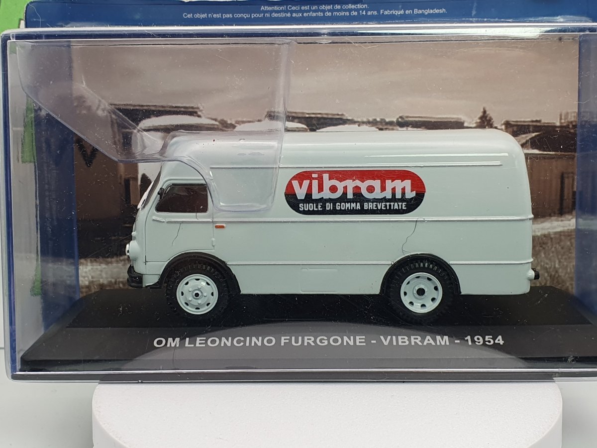 OM Leoncino Vibram 1954 Edicola 1/43 - RikiToys - Edicola#