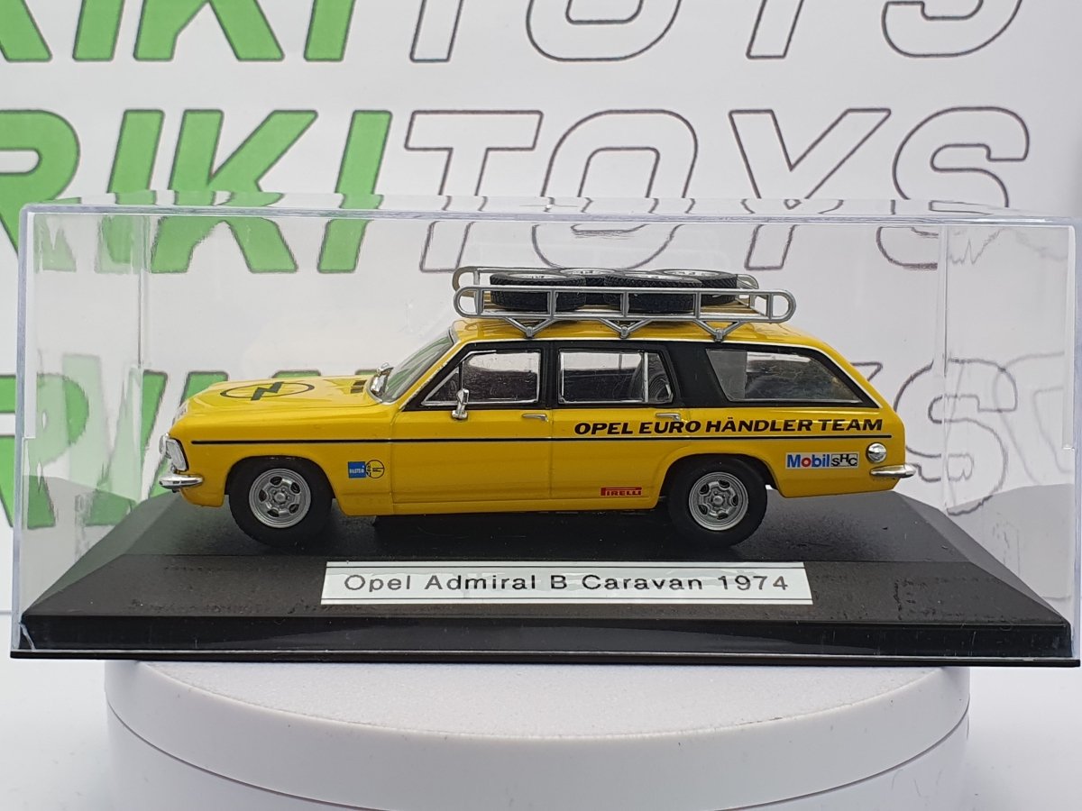 Opel Admiral Caravan Edicola 1/43 Giallo - RikiToys - Edicola