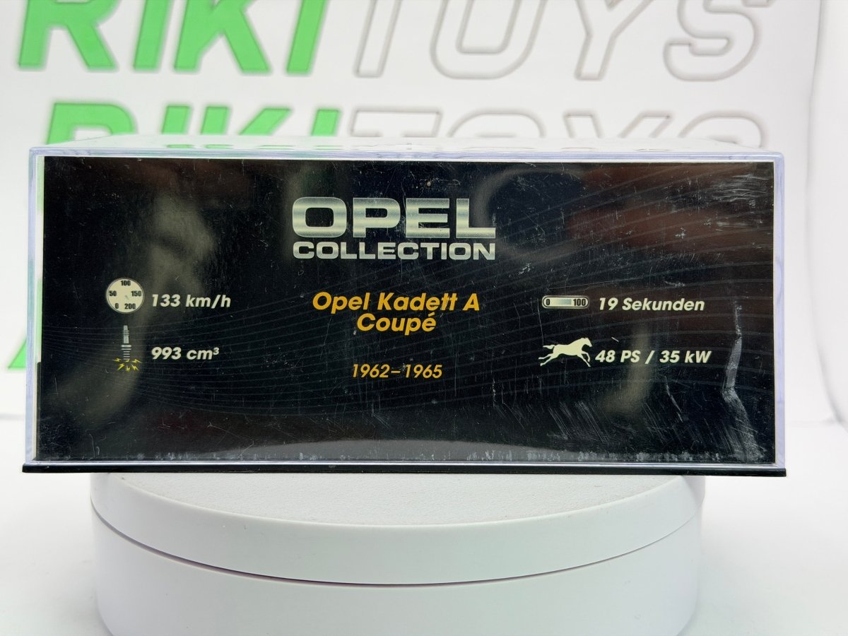 Opel Kadett A Coupé Edicola 1/43 Rosso 1962 - RikiToys - Edicola