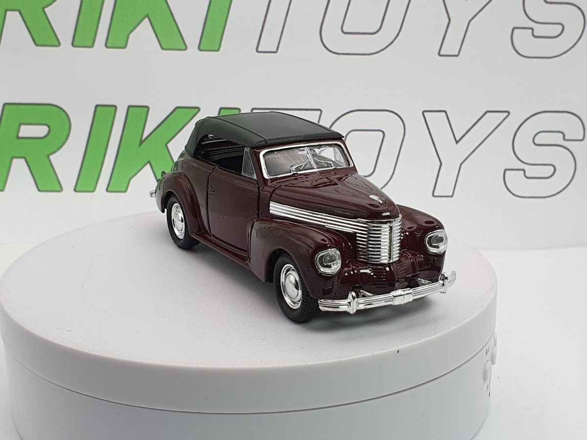 Opel Kapitan Cabrio Welly 1/38 Rosso 1938 - RikiToys - Welly#