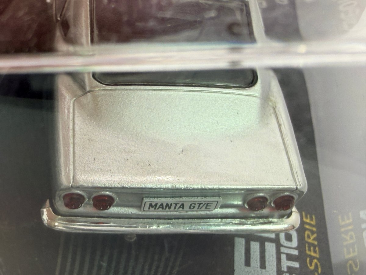 Opel Manta A Edicola 1/43 Argento - RikiToys - Edicola