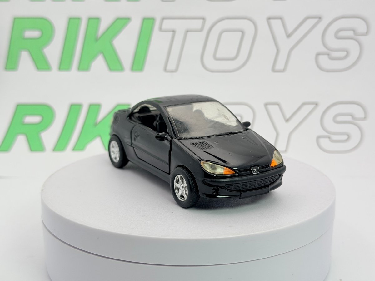 Peugeot 206 CC Tintoys 1/36 Nero - RikiToys - Tintoys