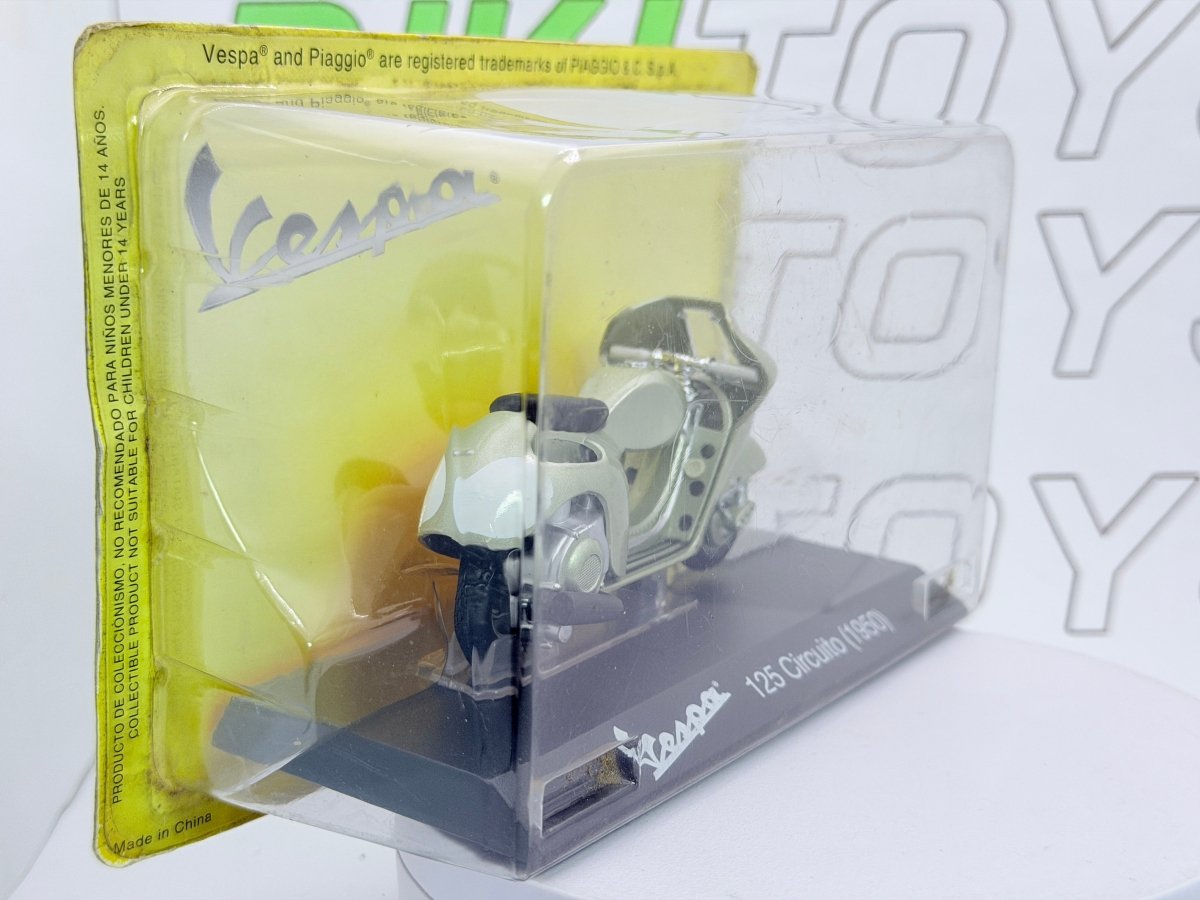 Piaggio Vespa Circuito 125 Maisto 1/18 Verde 1950 - RikiToys - Maisto