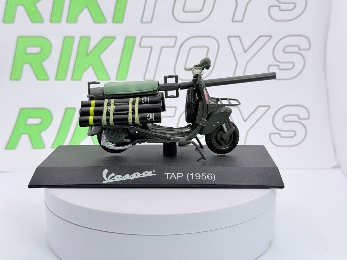 Piaggio Vespa Tap Maisto 1/24 Verde 1956 - RikiToys - Maisto