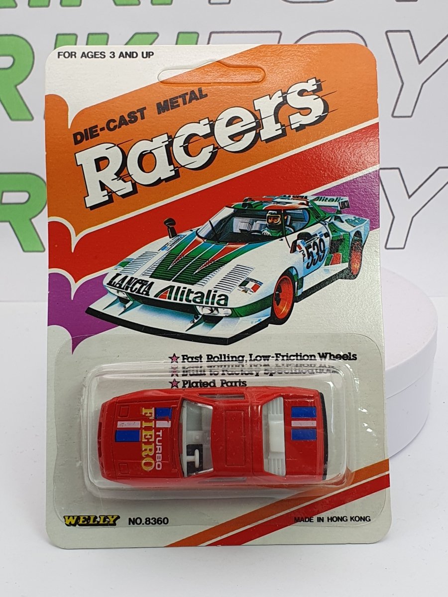 Pontiac Fiero Turbo Welly 1/60 Rosso - RikiToys - Welly