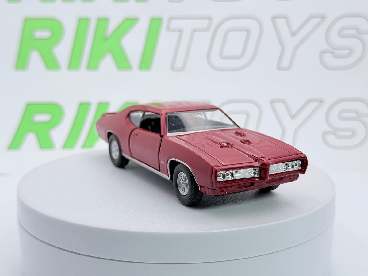 Pontiac GTO Welly 1/40 Rosso 1969 - RikiToys - Welly