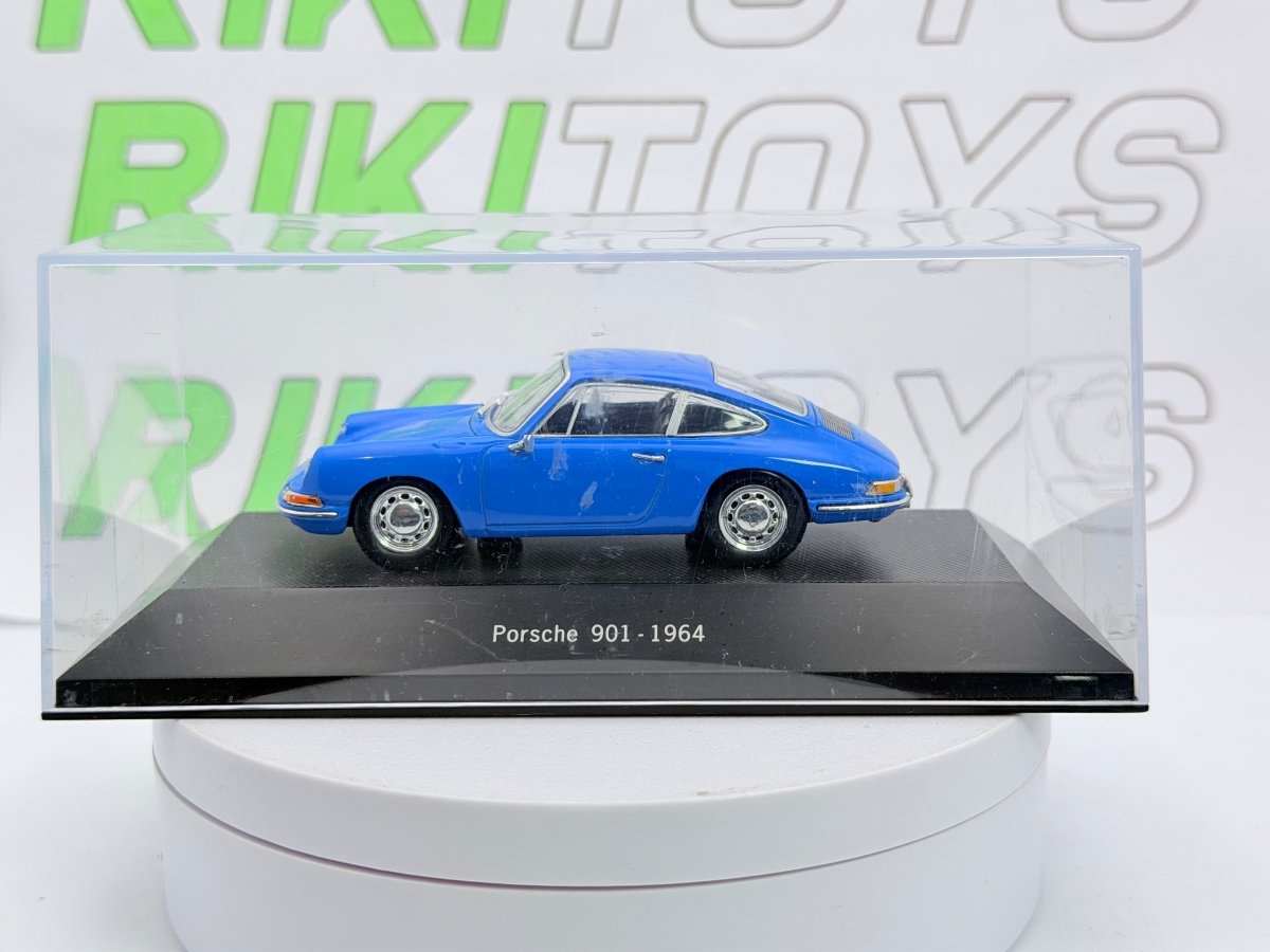 Porsche 901 Edicola 1/43 Blu 1964 - RikiToys - Edicola#
