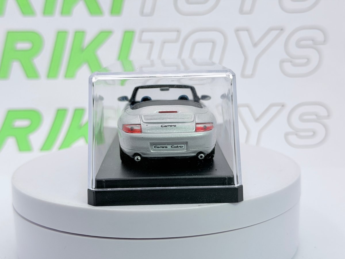 Porsche 911 993 Cabrio Edicola 1/43 Argento - RikiToys - Edicola#