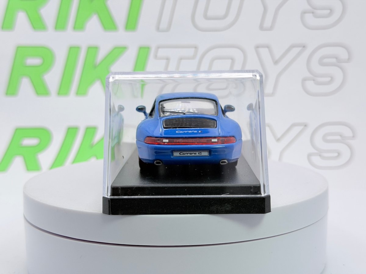 Porsche 911 993 Carrera Edicola 1/43 Celeste 1995 - RikiToys - Edicola#