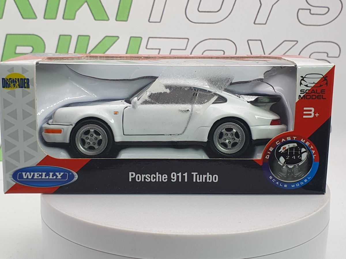 Porsche 911 993 Turbo Welly 1/40 Bianco - RikiToys - Welly