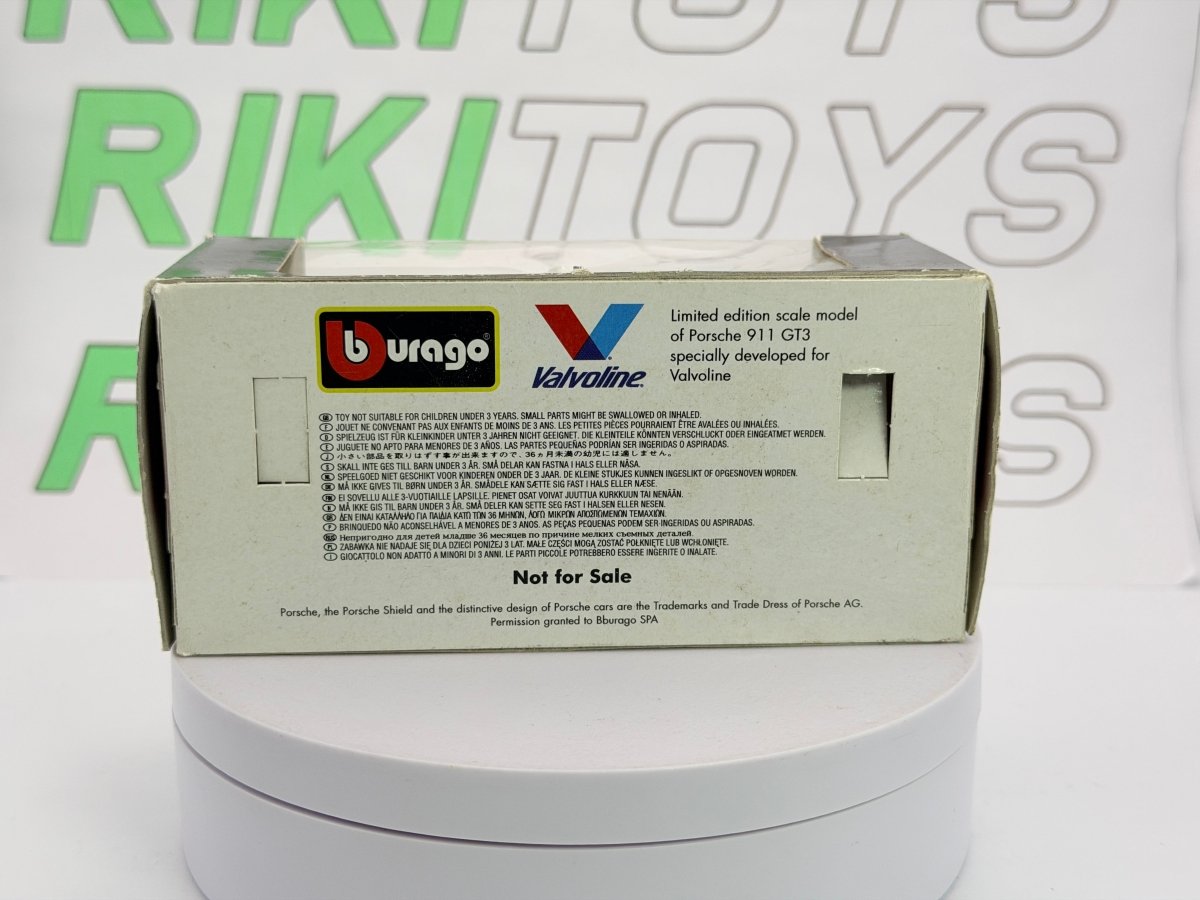 Porsche 911 996 Burago 1/43 Bianco - RikiToys - Burago