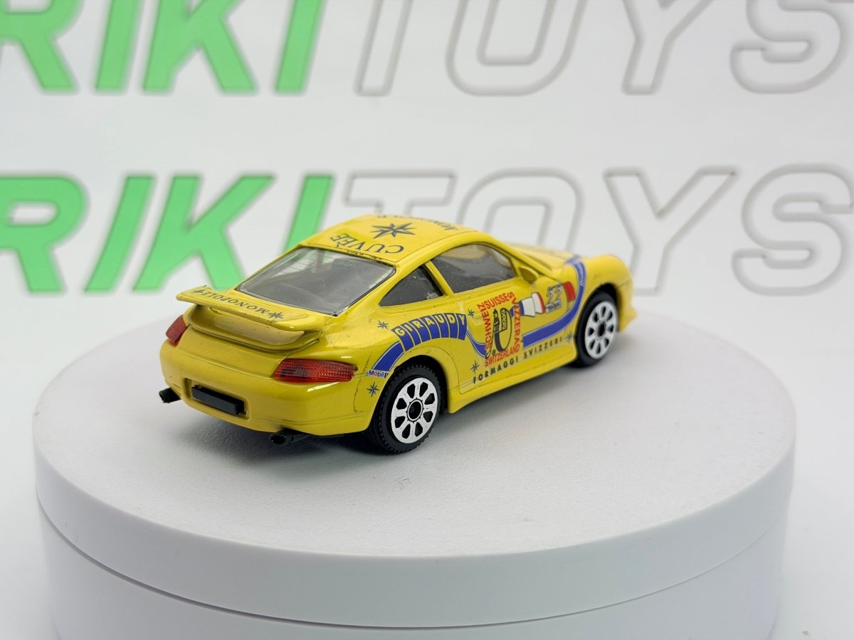 Porsche 911 997 Burago 1/43 Giallo - RikiToys - Burago