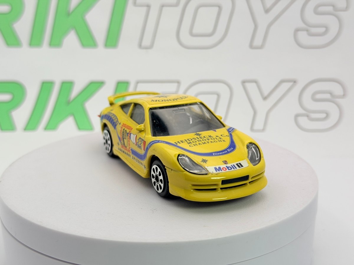 Porsche 911 997 Burago 1/43 Giallo - RikiToys - Burago
