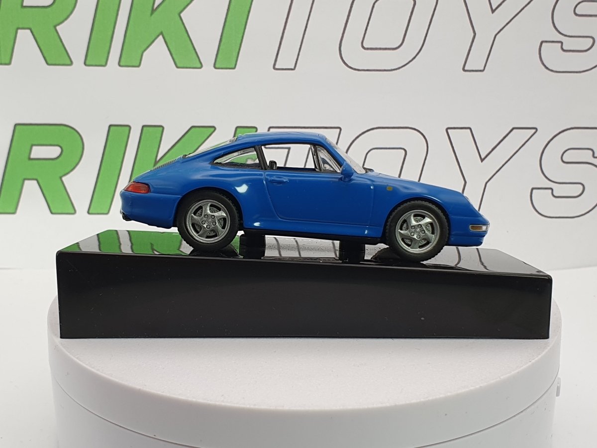 Porsche 911 Carrera 4S Edicola 1/43 Blu - RikiToys - Edicola#