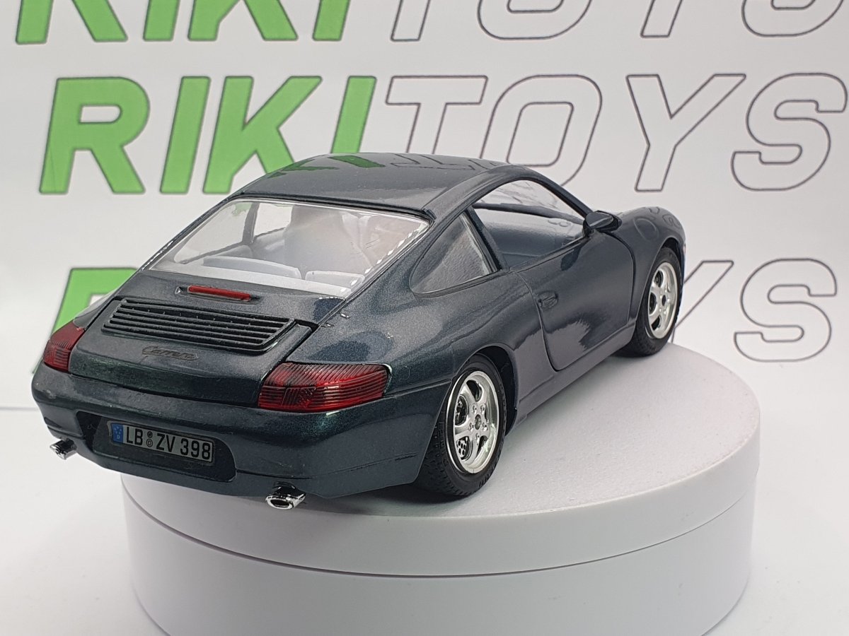 Porsche 911 Carrera Coupé Burago 1/24 Blu met. 1997 - RikiToys - Burago