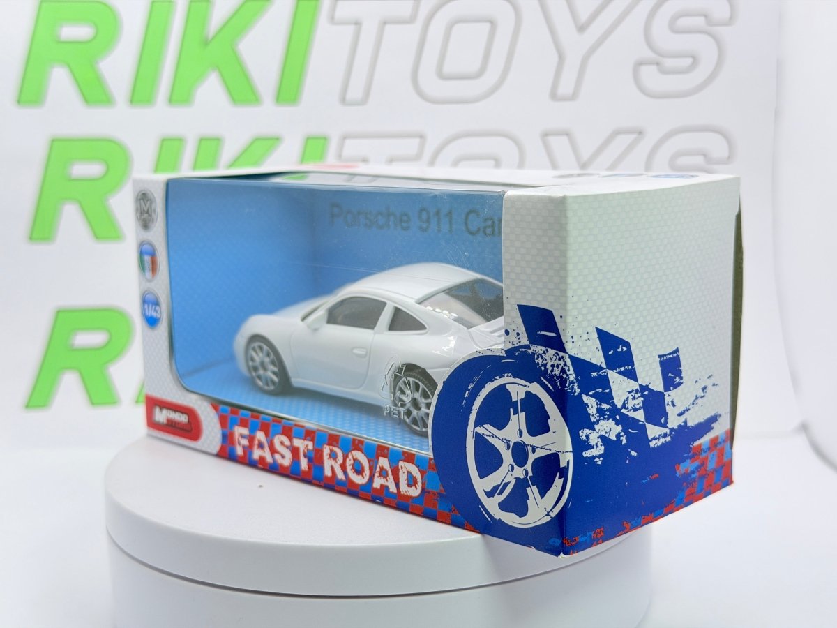 Porsche 911 Carrera S Mondo Motors 1/43 Bianco - RikiToys - Mondo Motors