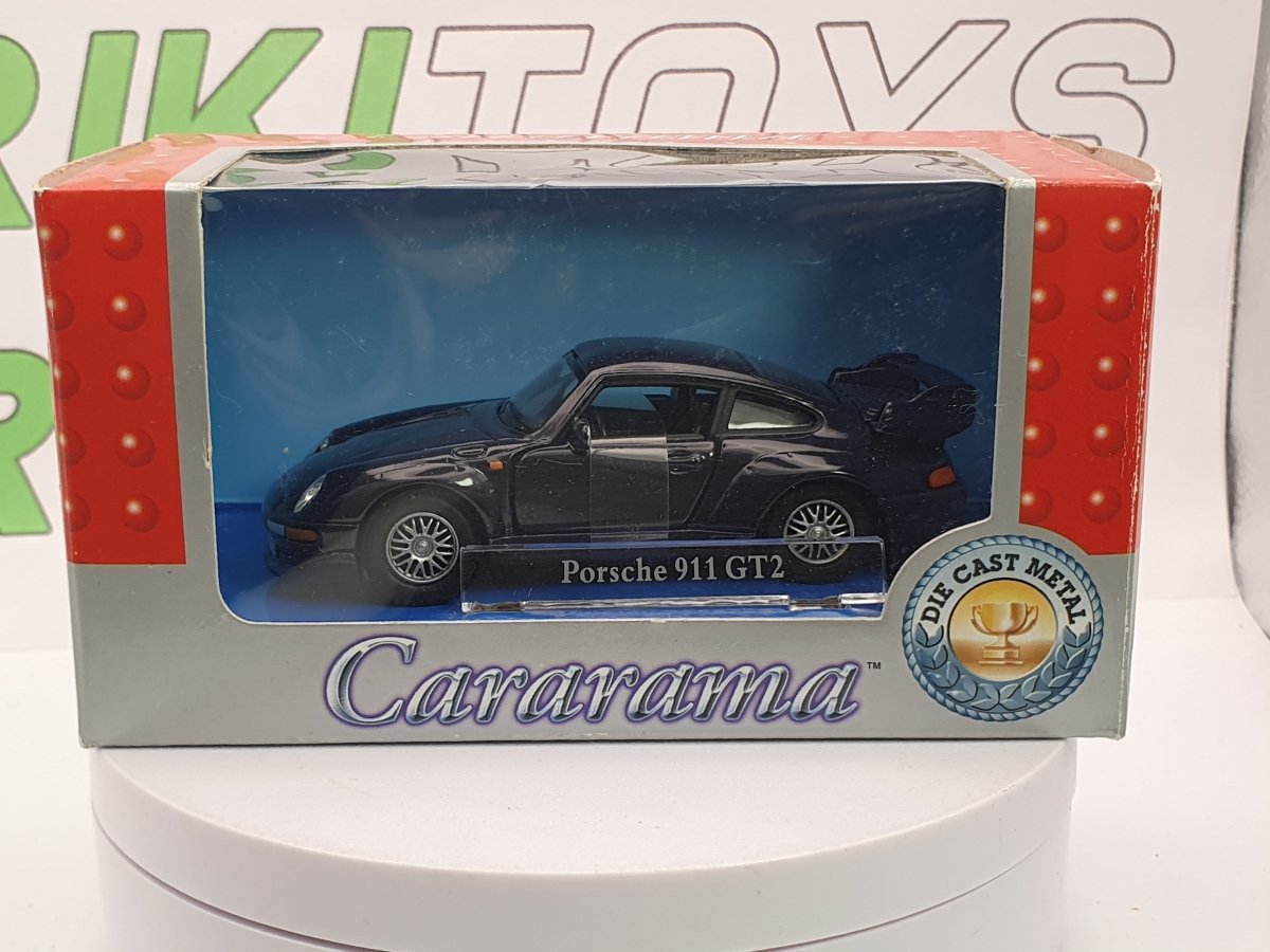 Porsche 911 GT 2 Cararama 1/43 Blu 1995 - RikiToys - Cararama