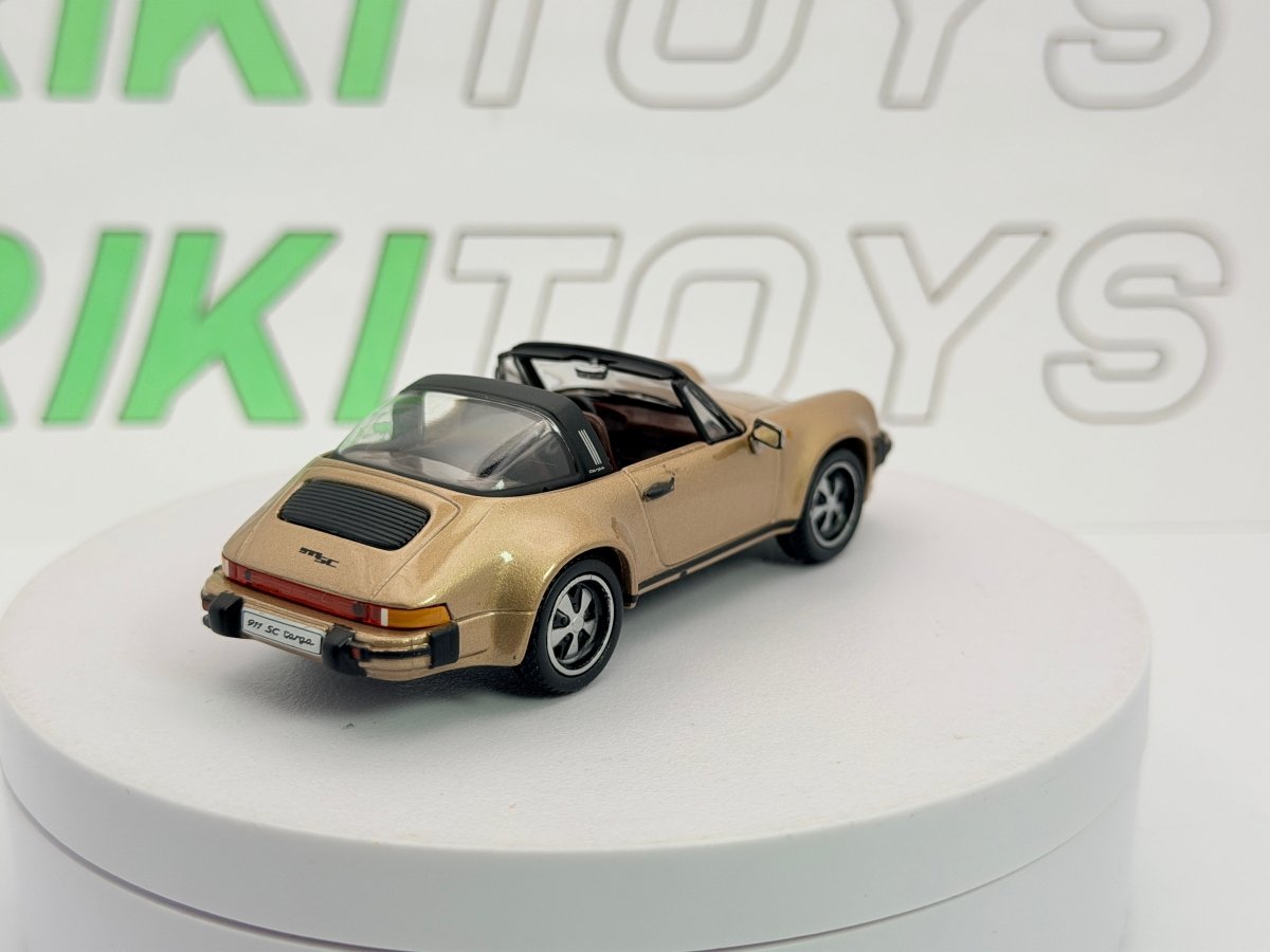Porsche 911 SC Targa Edicola 1/43 Oro metallizzato 1981 - RikiToys - Edicola