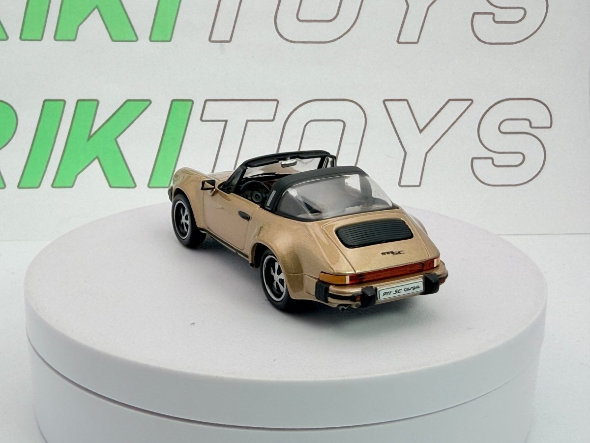 Porsche 911 SC Targa Edicola 1/43 Oro metallizzato 1981 - RikiToys - Edicola