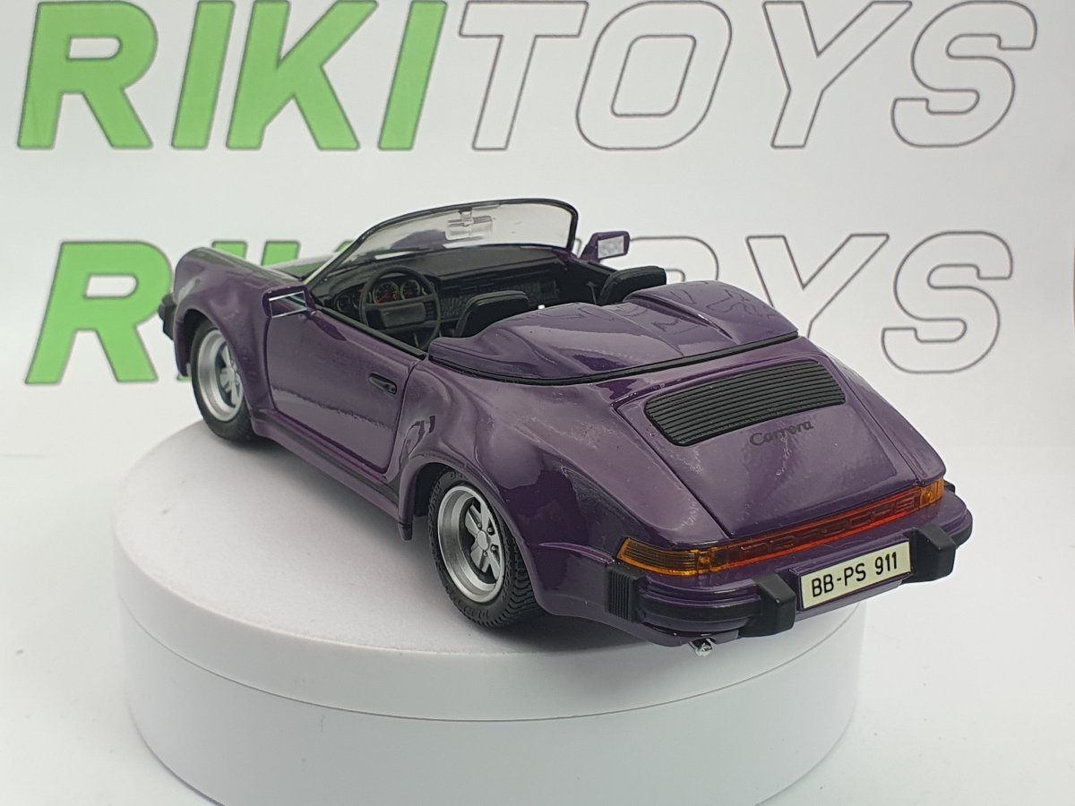 Porsche 911 Speedster Maisto 1/24 Viola 1989 - RikiToys - Maisto