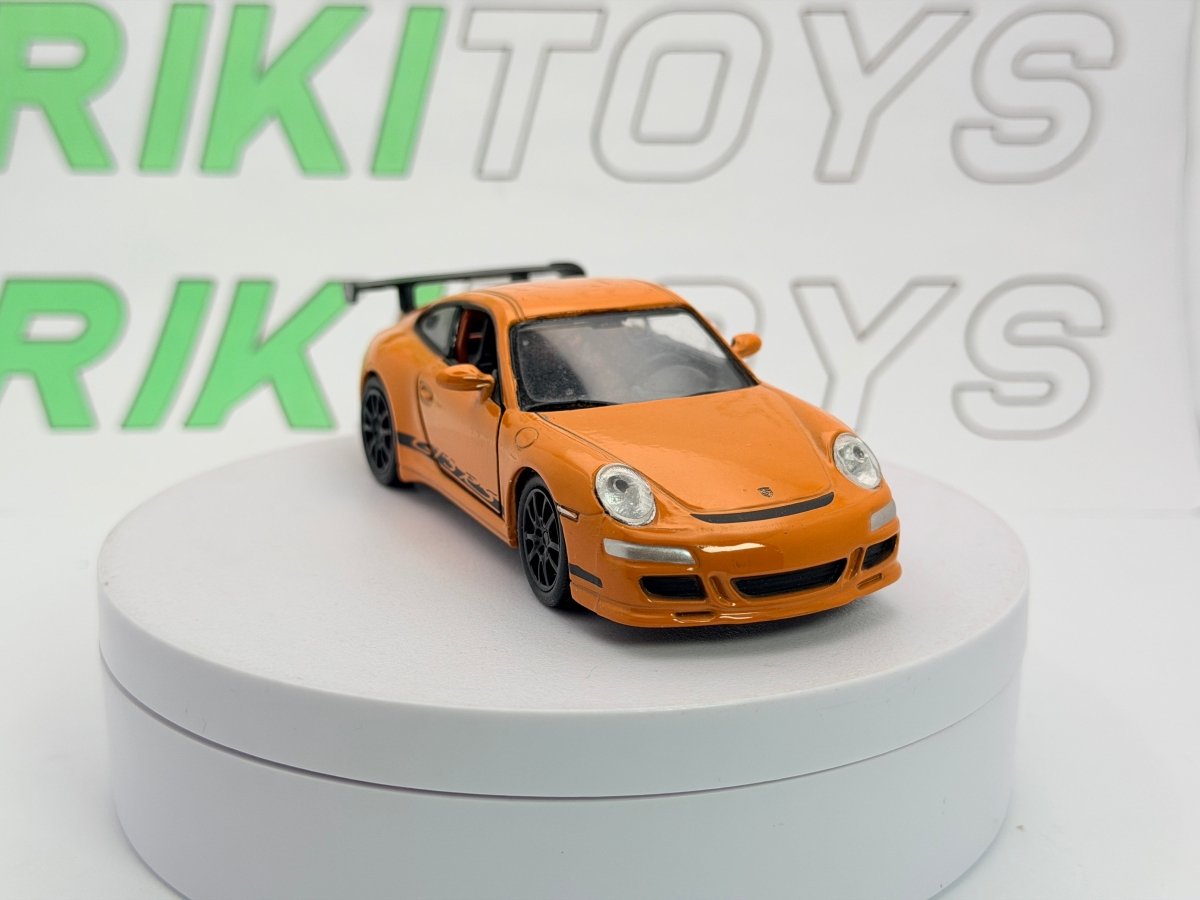 Porsche 911(997)GT3 RS Welly 1/38 Arancione - RikiToys - Welly