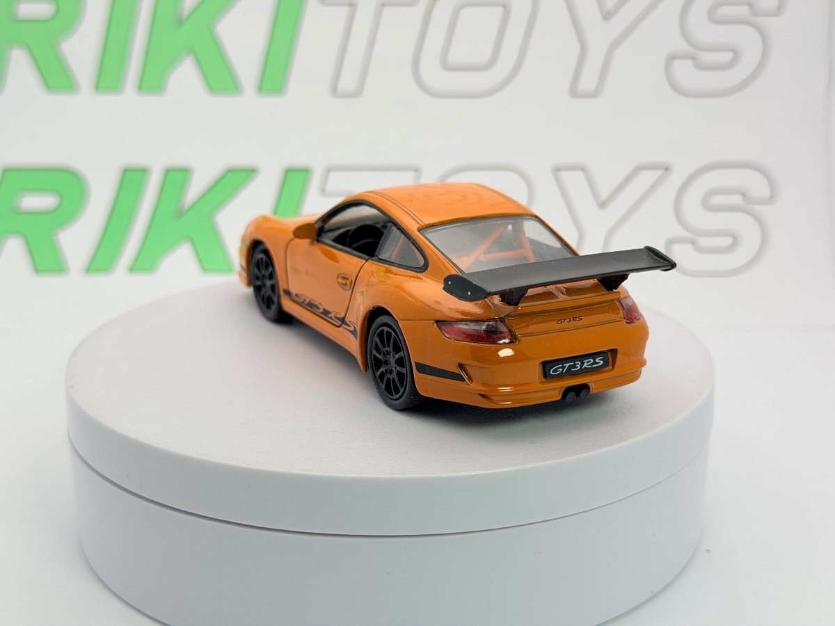 Porsche 911(997)GT3 RS Welly 1/38 Arancione - RikiToys - Welly