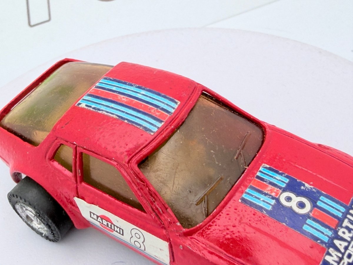 Porsche 944 Martini 1/45 Rosso - RikiToys - RikiToys