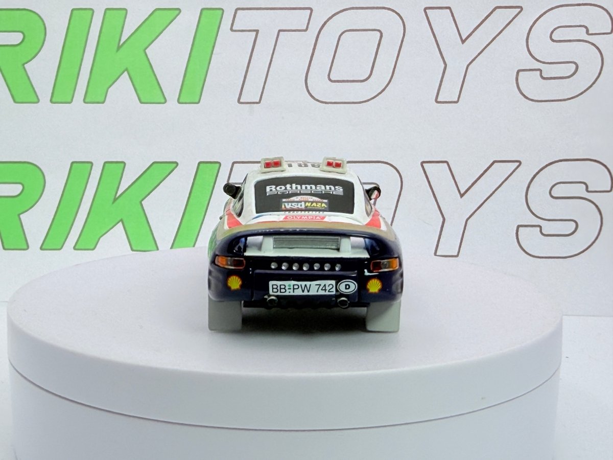 Porsche 959 Paris Dakar Norev 1/43 Bianco - RikiToys - Norev