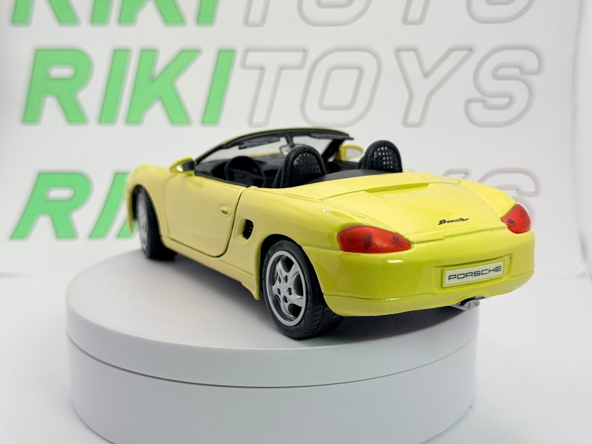 Porsche Boxster Maisto 1/24 Giallo - RikiToys - Maisto