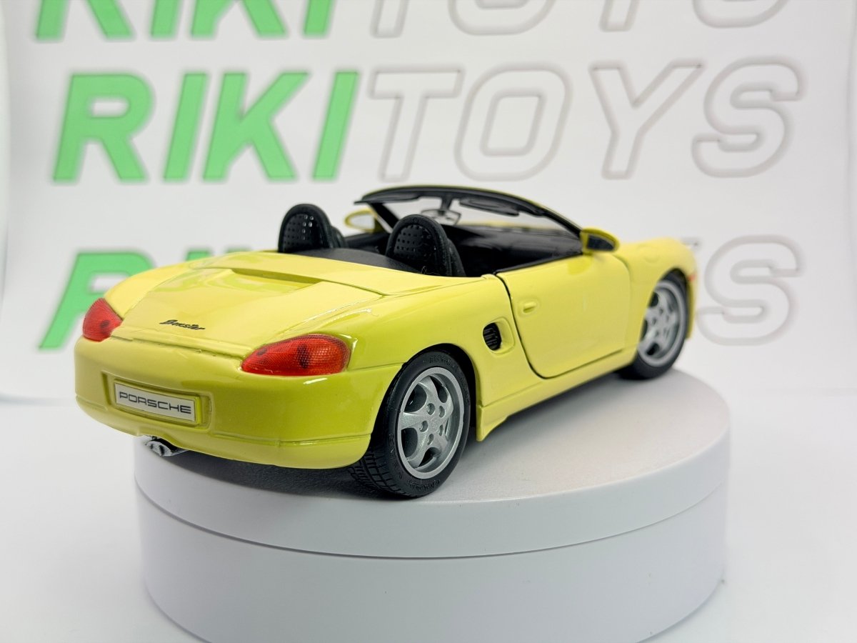 Porsche Boxster Maisto 1/24 Giallo - RikiToys - Maisto
