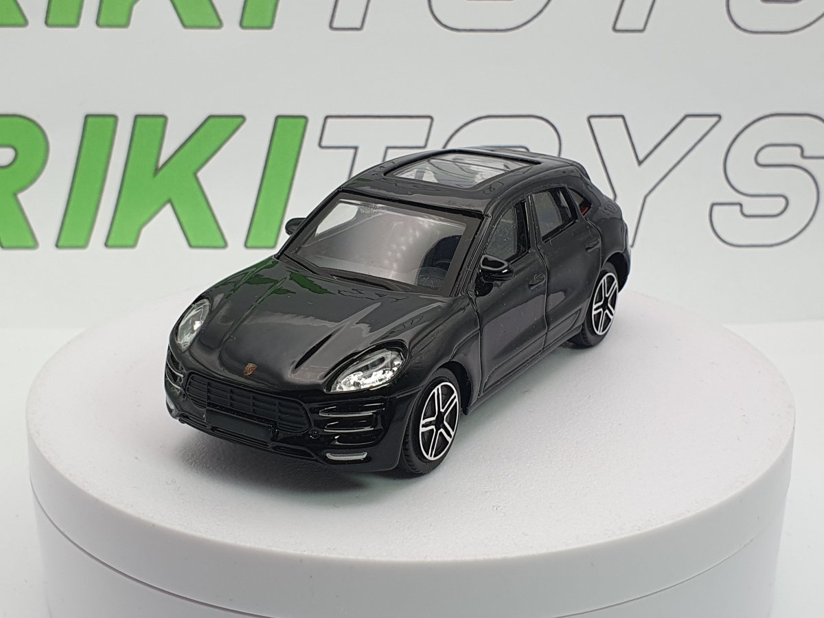 Porsche Macan Burago 1/43 Nero 2013 - RikiToys - Burago#
