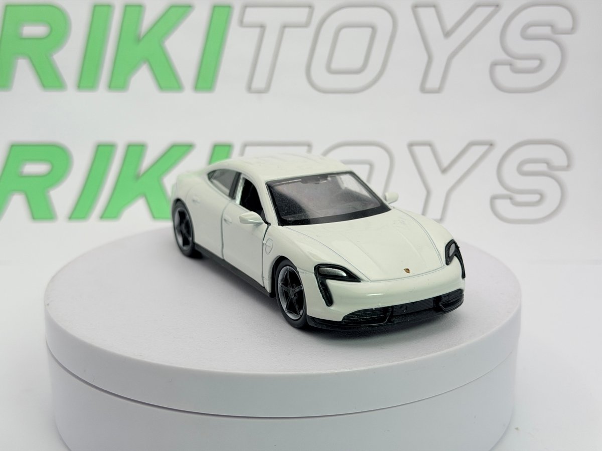 Porsche Taycan Turbo S Welly 1/38 Bianco - RikiToys - Welly