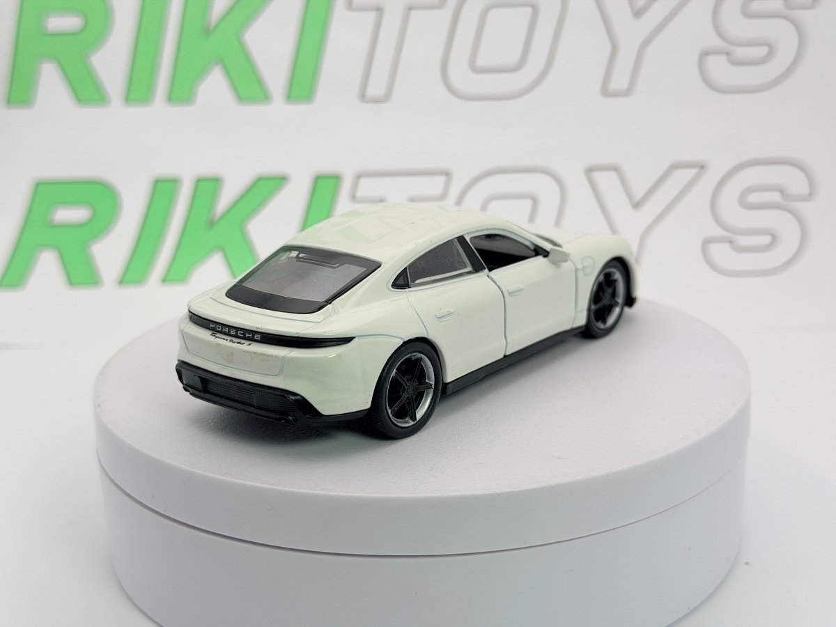 Porsche Taycan Turbo S Welly 1/38 Bianco - RikiToys - Welly